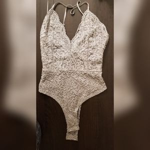 Windsor lacy grey Bodysuit